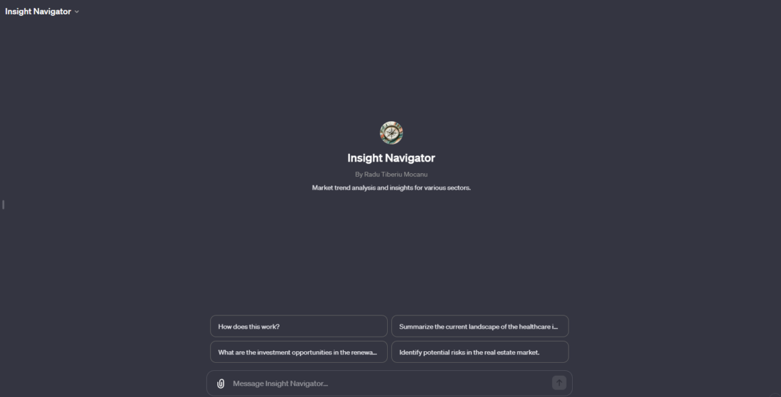 Custom GPT (AI Insight Navigator)
